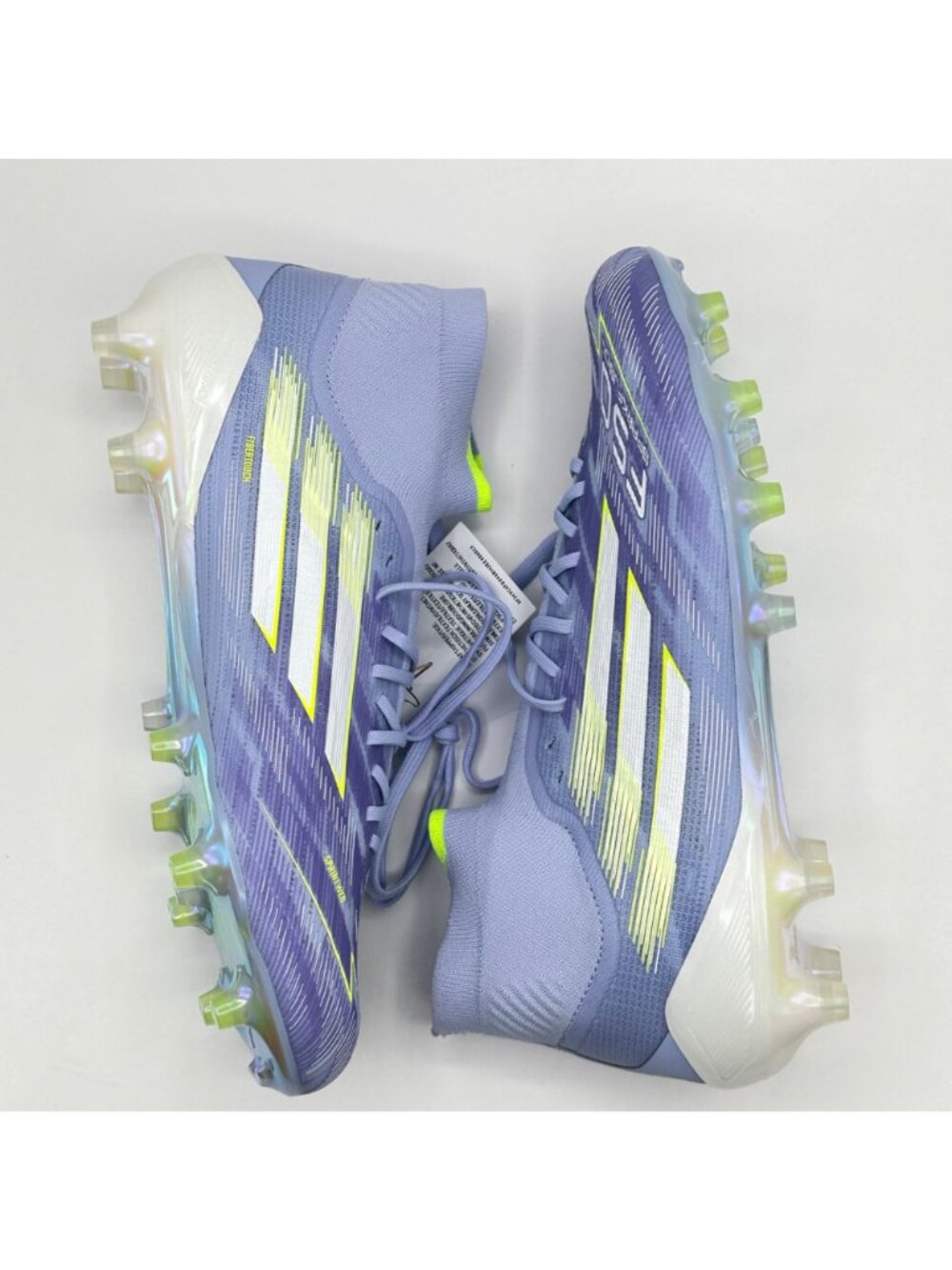 Women's Adidas F50 Sparkfusion Elite Mid FG/AG Soccer Cleats Sz 10 Violet JH7648 - Picture 6 of 9